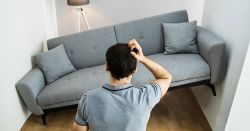 Couch too large for room